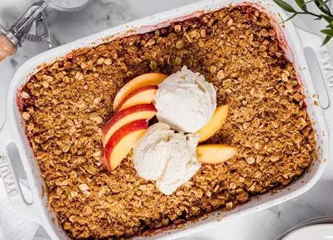 Simple and Delicious Peach Crumble Recipe You Can’t Resist